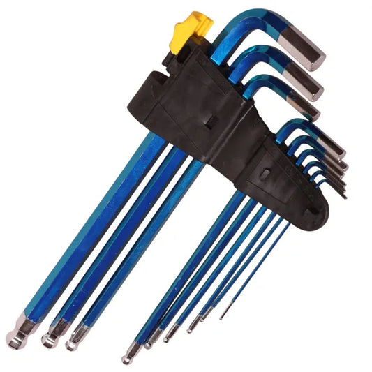 MAC AFRIC 9 PCS Metric Ball Point Allen Key Set